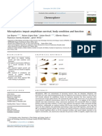 Boyero Et Al. 2020. Microplastics Impair Amphibian Survival, Body Condition and Function