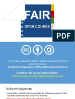 FAIR Open Course - Module 01 - Introduction