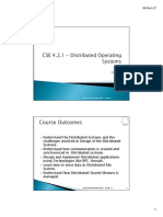 Introduction To Distributed Operating Systems