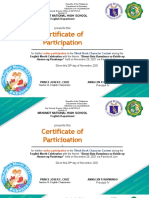 Certificate of Participation - G7 G10