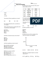 Measurement WS