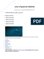 Einstein's Theory of General Relativity