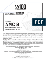 2014 AMC8 Solutions