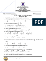 Summative Pre-Calc.