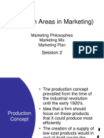 Session 2 Decision Areas in Marketing 