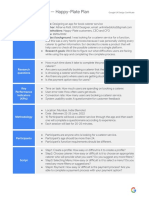 Happy Plate UX Research Study Plan