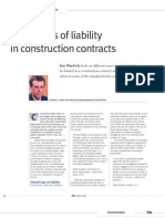 Limitations of Liability in Construction Contracts