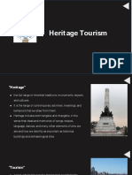 Unit 1 - Heritage Tourism1