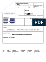 Method Statement and Risk Assessment - Concrete Repair Works Rev 02