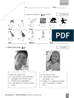 Teacher's Resource CD-ROM. Editable Test End of Year. Challenge Level