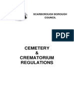 Cemetery and Crematorium Full Rules and Regulations