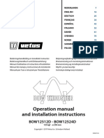 Bow12512d and Bow12524d Operation and Install Manual 1