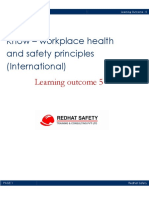 Know - Workplace Health and Safety Principles (International)