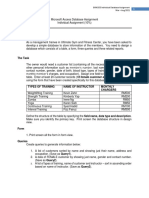 Database Individual Assignment