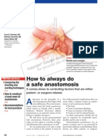 Anastomosis