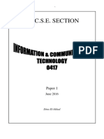 Igcse Ict Chapter 1 To 3 Notes