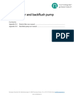 Appendix D - Particle Filter and Back Flush Pump