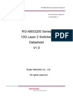 24P Core Switch - RG-NBS3200 Series