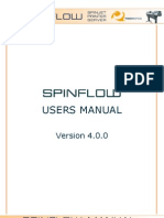 Spinflow Users Manual v4-0-0