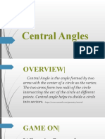 Central Angles