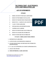 ElectronicCircuit IILAB