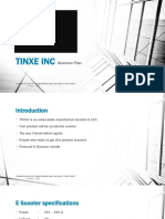 Business Plan - TINXE INC