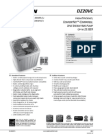 Spec Sheet DZ20VC