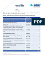 Table of Benefits - 140104782