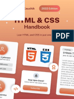 HTML CSS Handbook Learn HTML and CSS