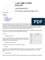 Interfacing Adc 0808 To 8051 Micro Controller - A Knol by Amol Shah