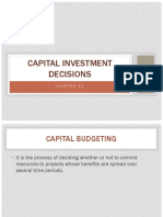 STRATEGIC COST MANAGEMENT - Week 12