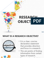 Research Objectives