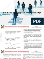 CE162P MODULE 1 LECTURE 6 Design of Wall Footings