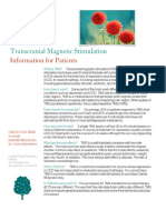 TMS Info Sheet For Patients