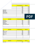 Assessment 3 Appendix A Recipe Cost Calculator Final