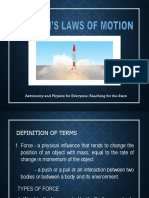 Newton's Laws of Motion