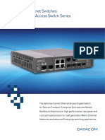 DATACOM Ethernet Switches DM2300 Carrier Access Switch Series