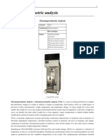 Thermogravimetric Analysis