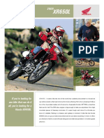 Brochure 2009 XR650L