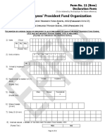 Revised Declarations Form 11