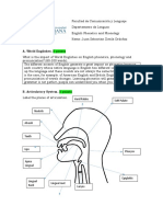 English Phonetics and Phonology Juan Davila