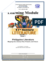 Learning Module Quarter 1 21st Century Literature 1