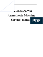 AX-600.AX-700Anaesthesia Machine - Service Manual2015.12.5