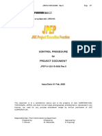 JPEP01231B0003 Control Procedure For Project Document