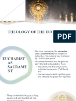 Theology of The Eucharist