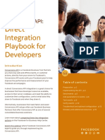 Conversions API Direct Integration Playbook English