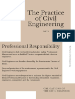 CE516 - The Practice of Civil Engineering Part1