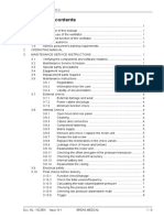 Breas PV501 - Service Manual