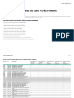 HPE Compute Transceiver and Cable Hardware Matrix-A00002507enw