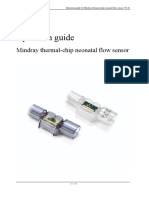 Operation Guide For Mindray Thermal-Chip Neonatal Flow Sensor-V1.0-20220810